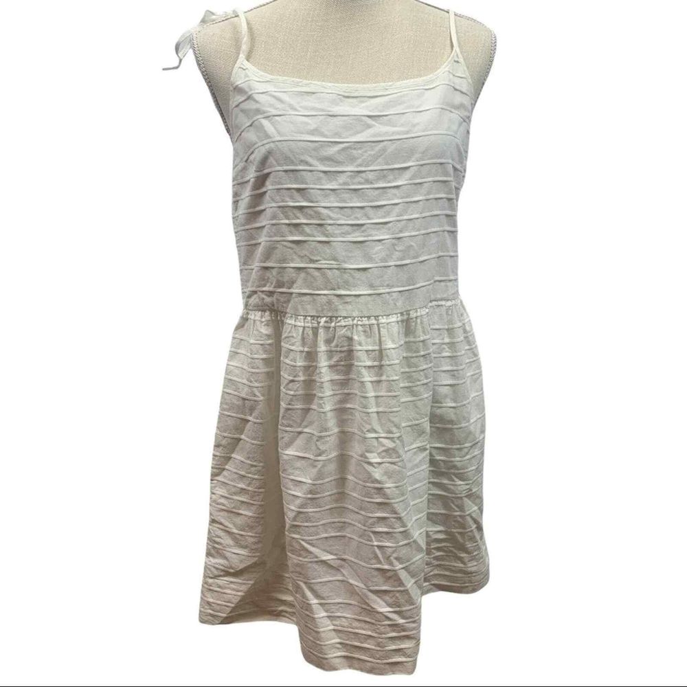 NWT Gap Dress Fit n Flare Sz 6 White Strappy Spring Summer Easter